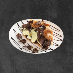 کروسان نوتلا بستنی